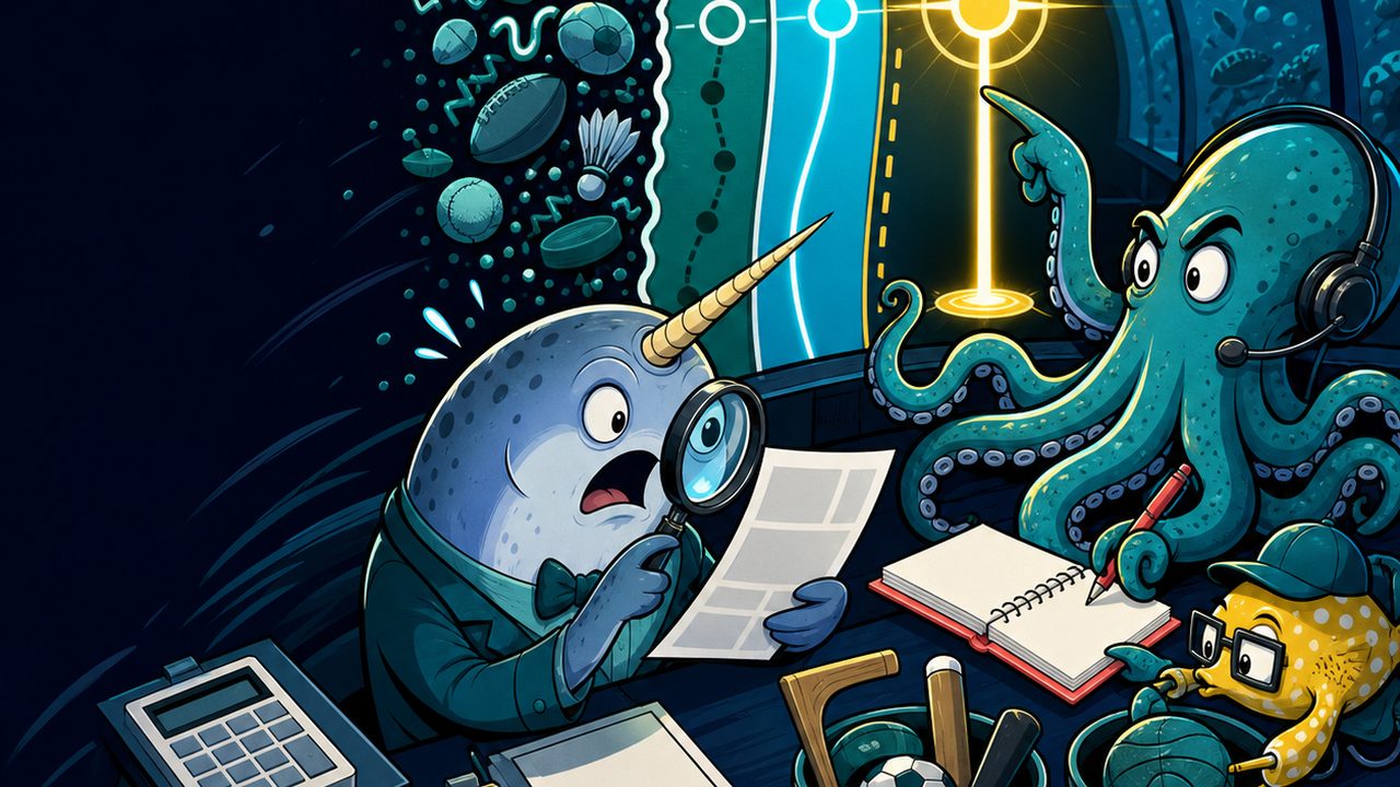 Where does a betting edge actually come from? visual summary from Shark Snip.