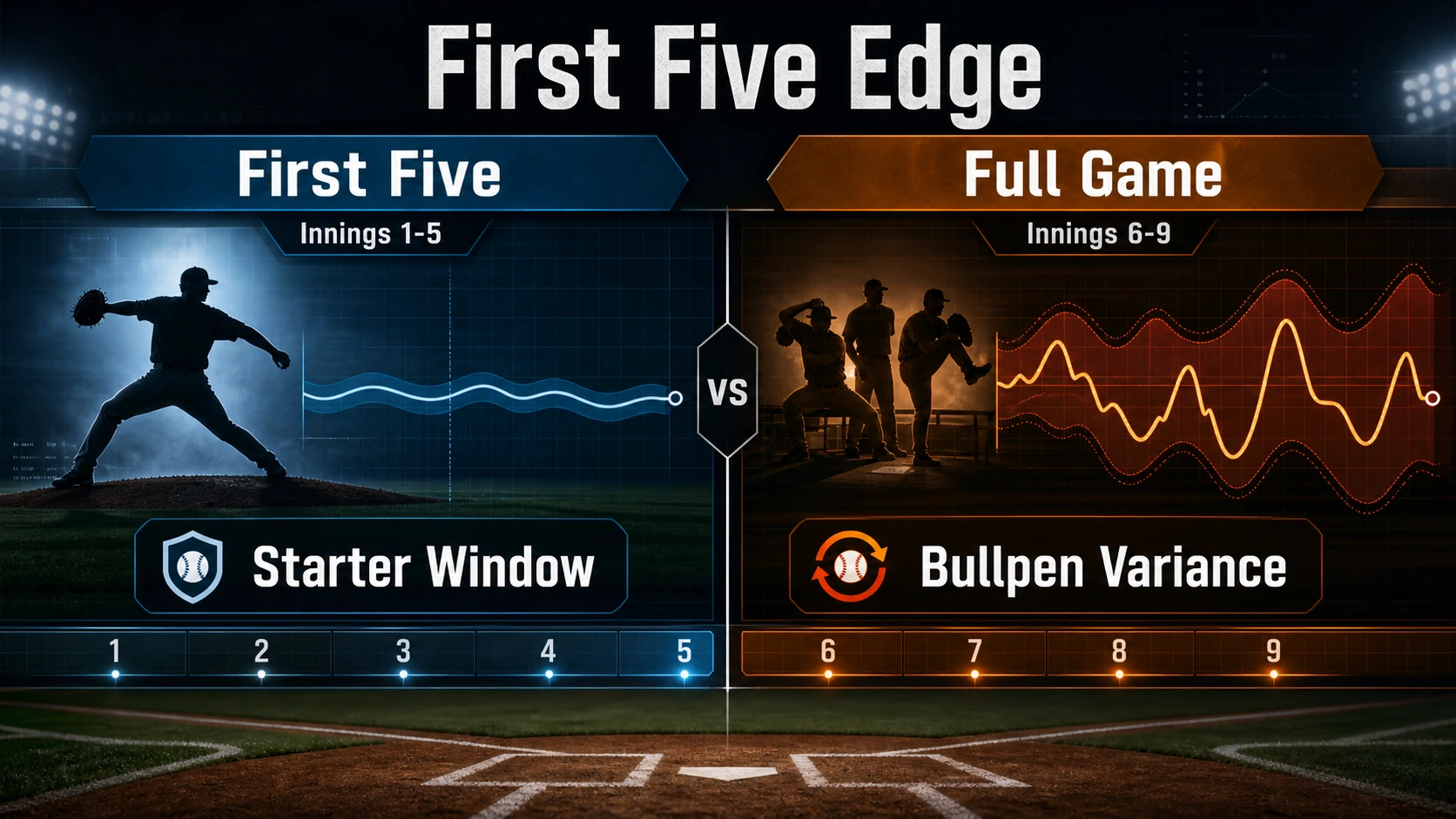 MLB First 5 Innings Bets: Where the Sharper Edge Lives explanatory concept diagram